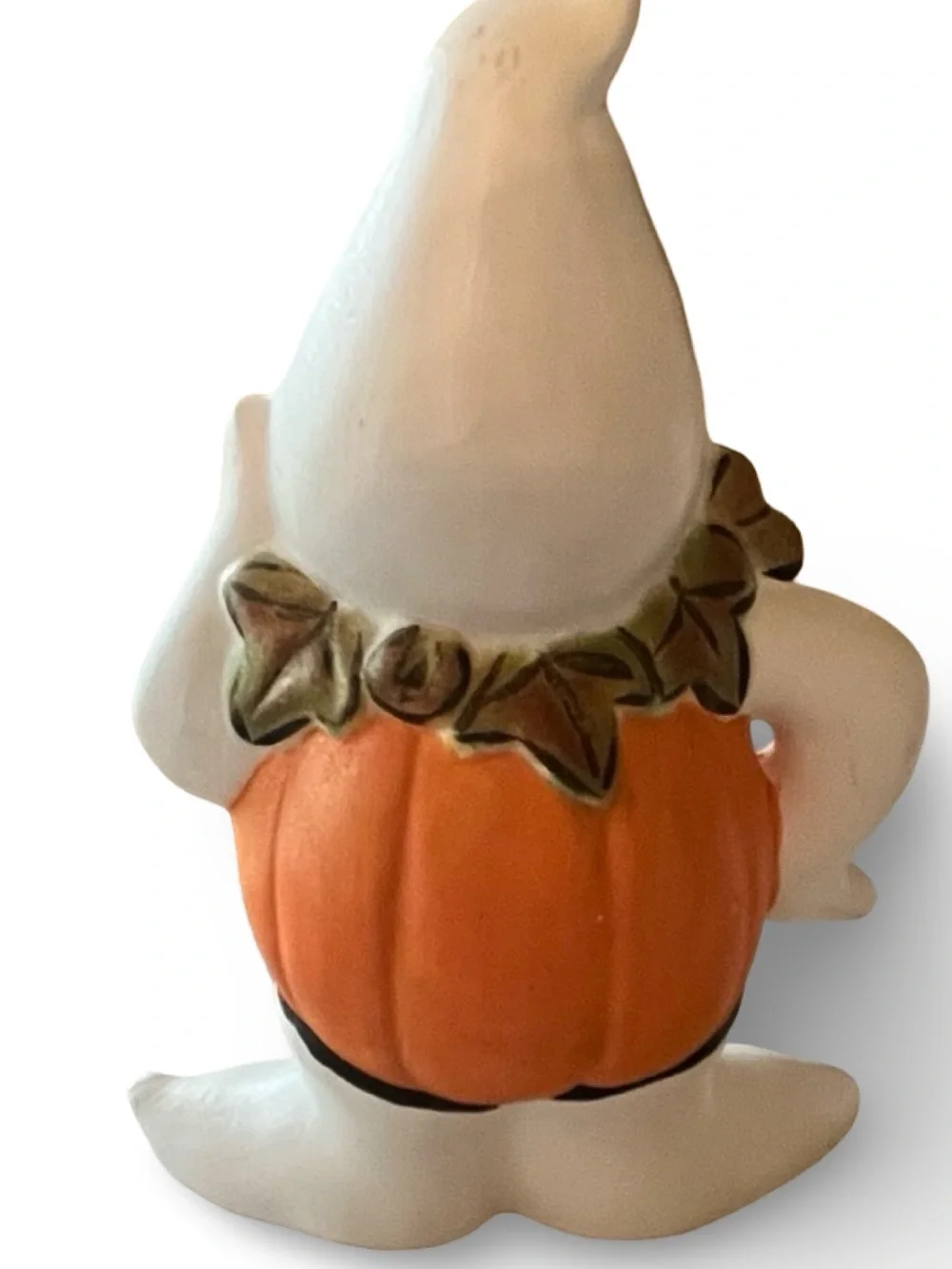 Vintage Pumpkin Belly Ghost Figurines Halloween Decor
